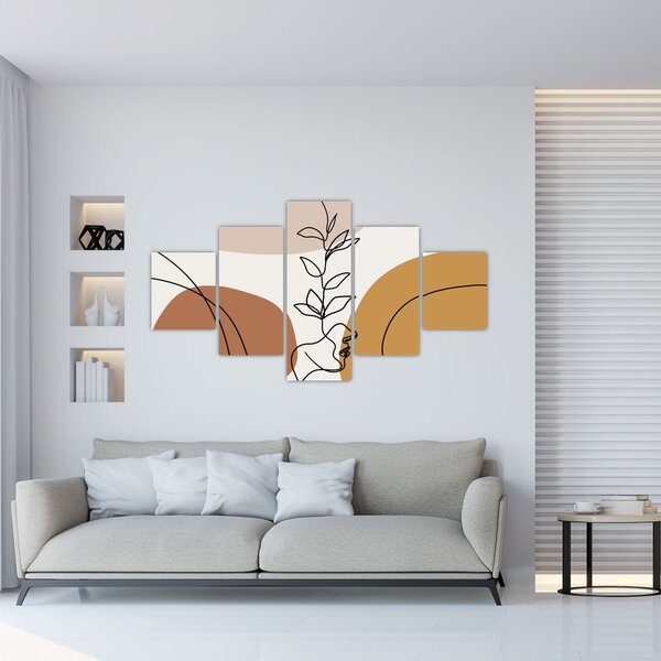 Obraz - Boho Shapes (125x70 cm)