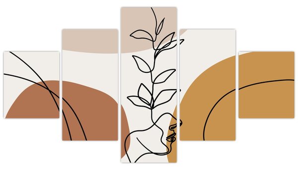 Obraz - Boho Shapes (125x70 cm)