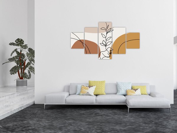 Obraz - Boho Shapes (125x70 cm)