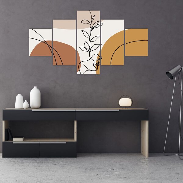 Obraz - Boho Shapes (125x70 cm)