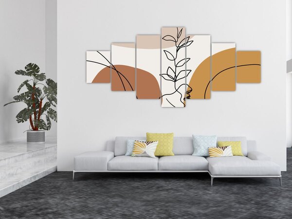 Obraz - Boho Shapes (210x100 cm)