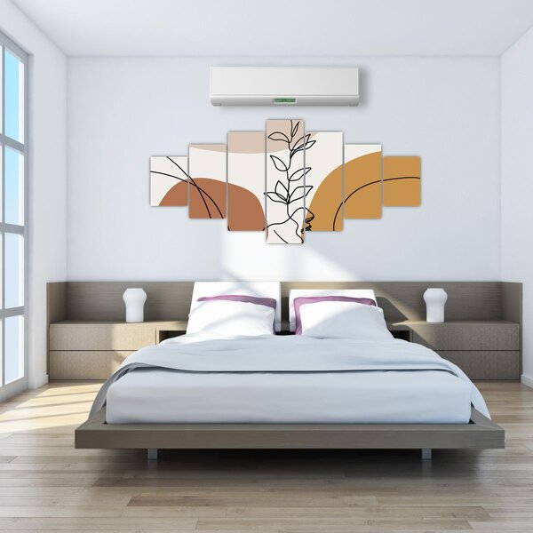 Obraz - Boho Shapes (210x100 cm)