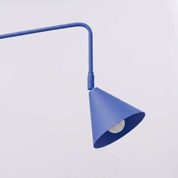 Sollux Lighting Nástěnné svítidlo NOX ultramarín