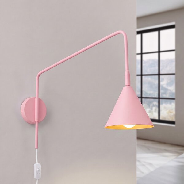 Sollux Lighting Nástěnné svítidlo NOX růžové