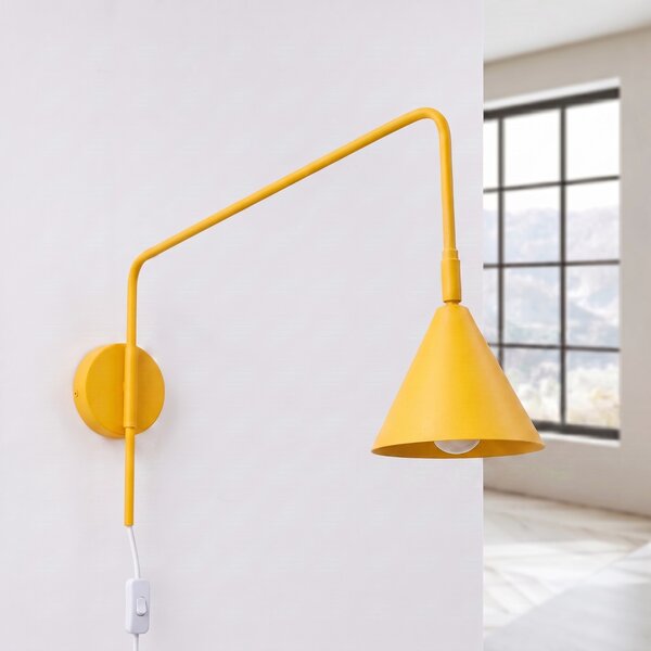 Sollux Lighting Nástěnné svítidlo NOX žluté