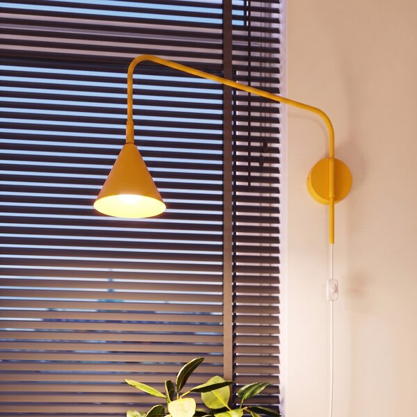 Sollux Lighting Nástěnné svítidlo NOX žluté