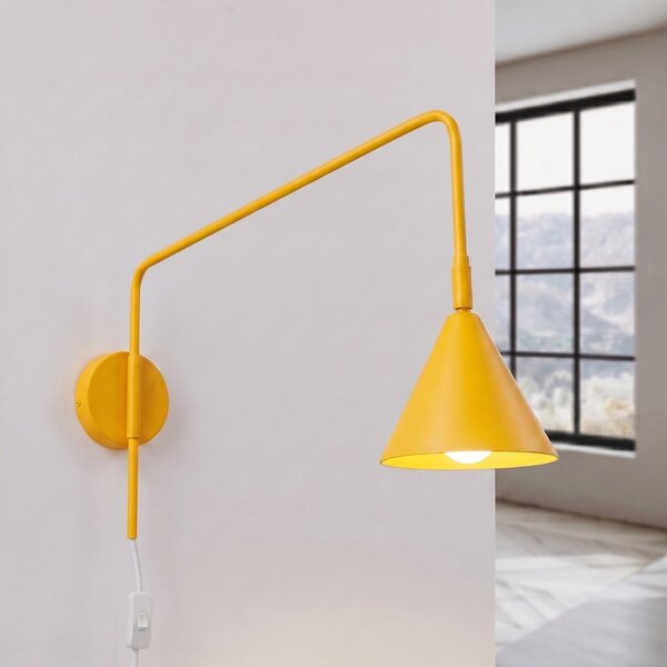 Sollux Lighting Nástěnné svítidlo NOX žluté