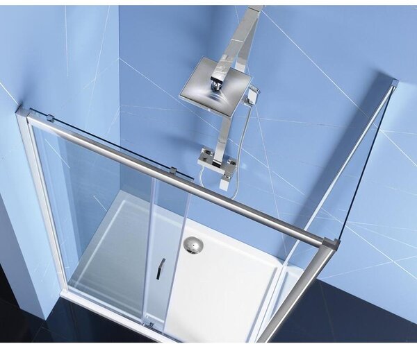 Úhlový sprchový kout Easy Line 1000x1000mm L/R varianta