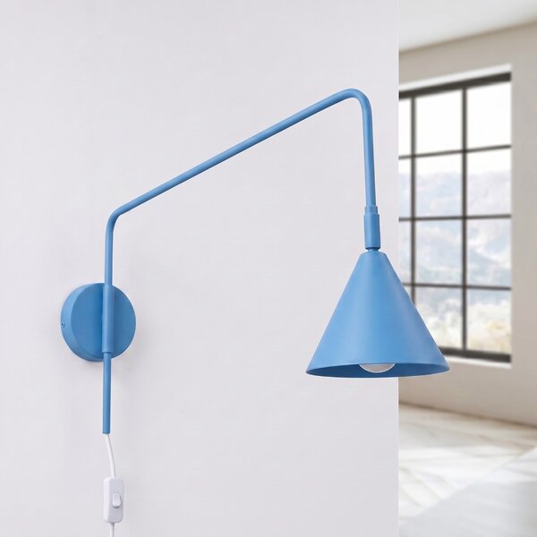 Sollux Lighting Nástěnné svítidlo NOX světle modré
