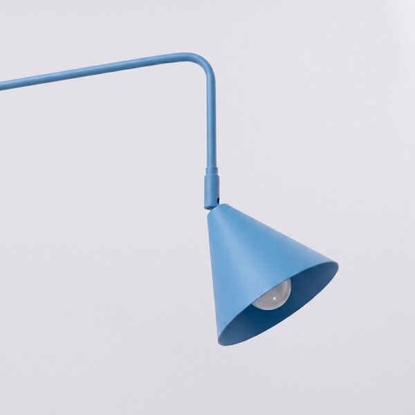 Sollux Lighting Nástěnné svítidlo NOX světle modré