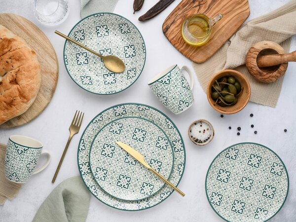 KOMBINOVANÁ SOUPRAVA, 16dílné, pórovina Creatable - Online Only nádobí, Online Only