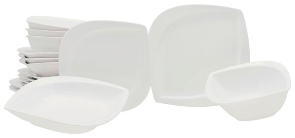 KOMBINOVANÁ SOUPRAVA, 16dílné, porcelán Creatable - Online Only nádobí, Online Only