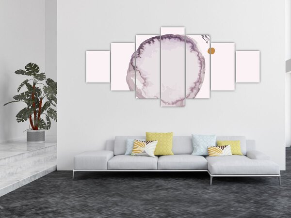 Obraz - Fialový minimalismus N⁰4 (210x100 cm)