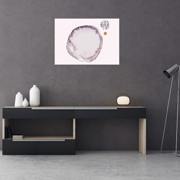 Obraz - Fialový minimalismus N⁰4 (70x50 cm)