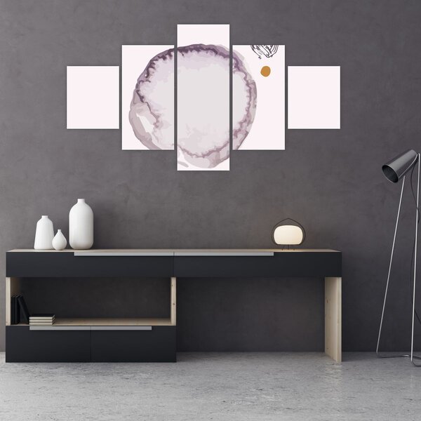 Obraz - Fialový minimalismus N⁰4 (125x70 cm)