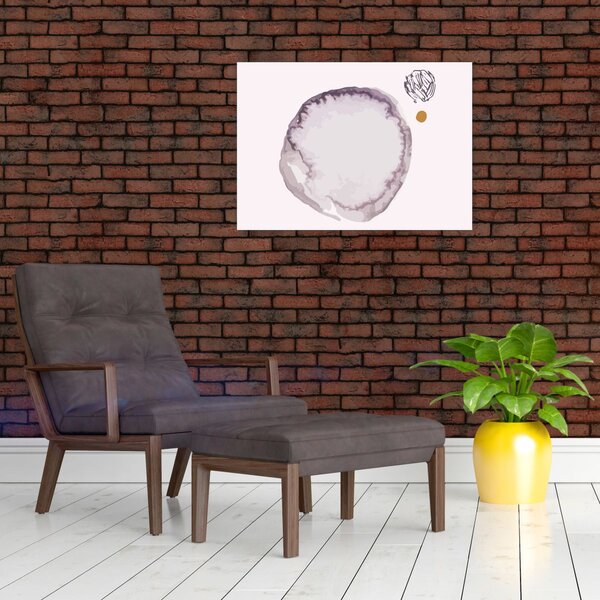 Obraz - Fialový minimalismus N⁰4 (70x50 cm)