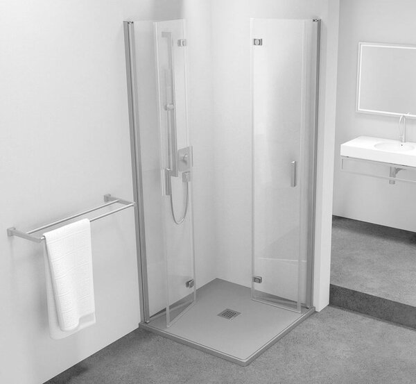 ZOOM Obdélníkový sprchový kout 800x900 mm, rohový vstup