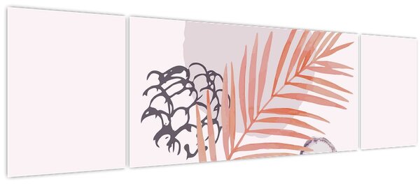 Obraz - Fialový minimalismus N⁰3 (170x50 cm)