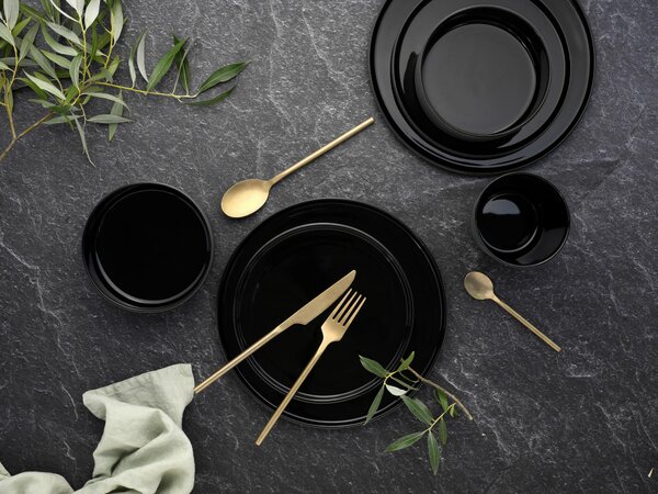 SADA MĚLKÝCH TALÍŘŮ, keramika, 26 cm Creatable - Online Only nádobí, Online Only