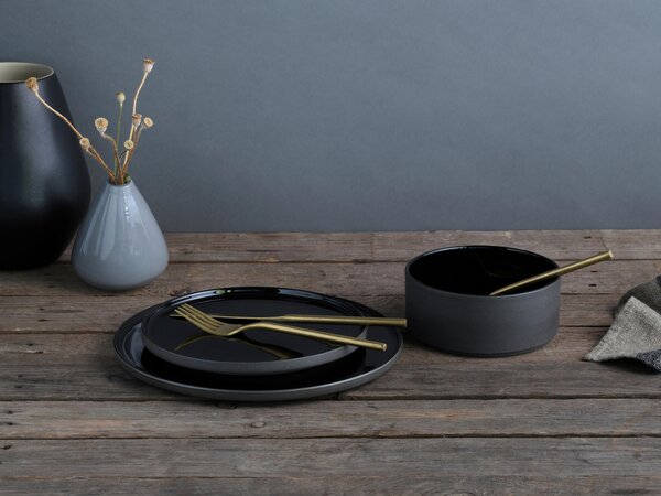 SADA MĚLKÝCH TALÍŘŮ, keramika, 26 cm Creatable - Online Only nádobí, Online Only