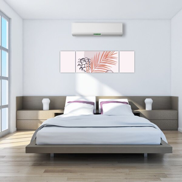Obraz - Fialový minimalismus N⁰3 (170x50 cm)