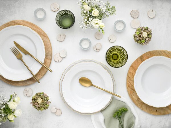 JÍDELNÍ SOUPRAVA, porcelán Creatable - Online Only nádobí, Online Only