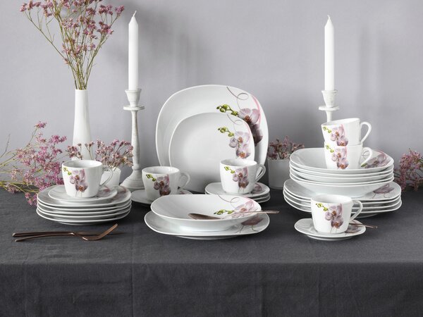 KOMBINOVANÁ SOUPRAVA, 30dílné, porcelán Creatable - Online Only nádobí, Online Only