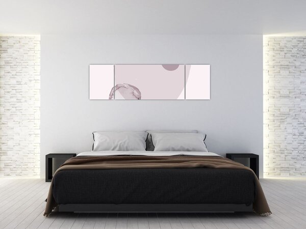Obraz - Fialový minimalismus N⁰2 (170x50 cm)