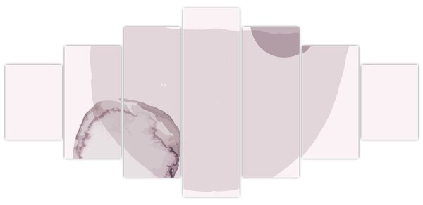 Obraz - Fialový minimalismus N⁰2 (210x100 cm)