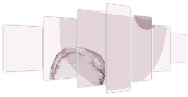 Obraz - Fialový minimalismus N⁰2 (210x100 cm)