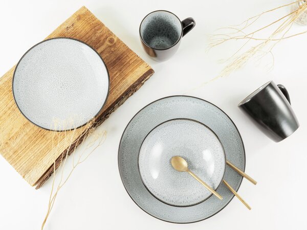 KOMBINOVANÁ SOUPRAVA, 16dílné, kamenina Creatable - Online Only nádobí, Online Only