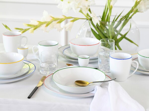 KOMBINOVANÁ SOUPRAVA, 24dílné, porcelán Creatable - Online Only nádobí, Online Only