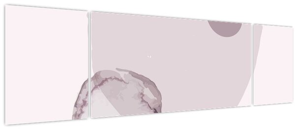 Obraz - Fialový minimalismus N⁰2 (170x50 cm)
