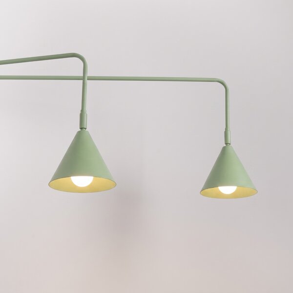 Sollux Lighting Nástěnné svítidlo NOX 2 šalvějové s vypínačem