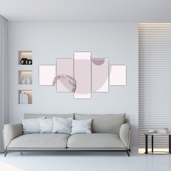 Obraz - Fialový minimalismus N⁰2 (125x70 cm)