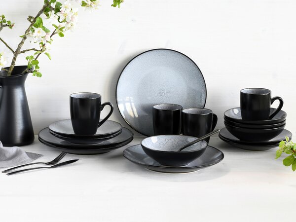 KOMBINOVANÁ SOUPRAVA, 16dílné, kamenina Creatable - Online Only nádobí, Online Only