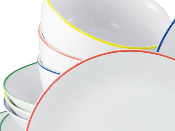 KOMBINOVANÁ SOUPRAVA, 24dílné, porcelán Creatable - Online Only nádobí, Online Only