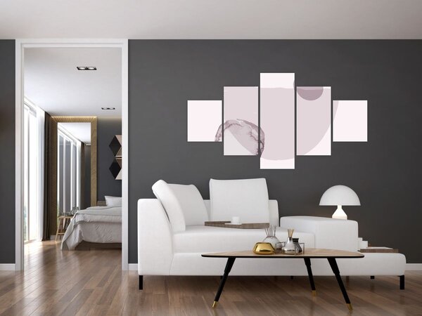 Obraz - Fialový minimalismus N⁰2 (125x70 cm)