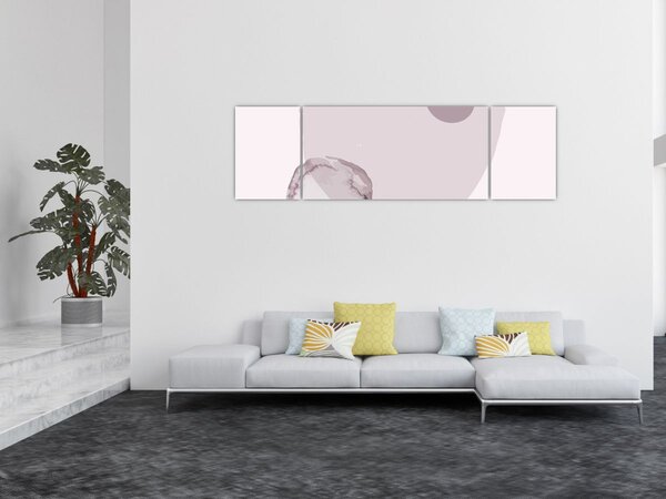 Obraz - Fialový minimalismus N⁰2 (170x50 cm)