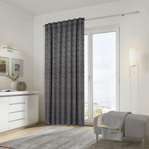 HOTOVÝ ZÁVĚS, neprůsvitné, 140/245 cm Dieter Knoll - Závěsy