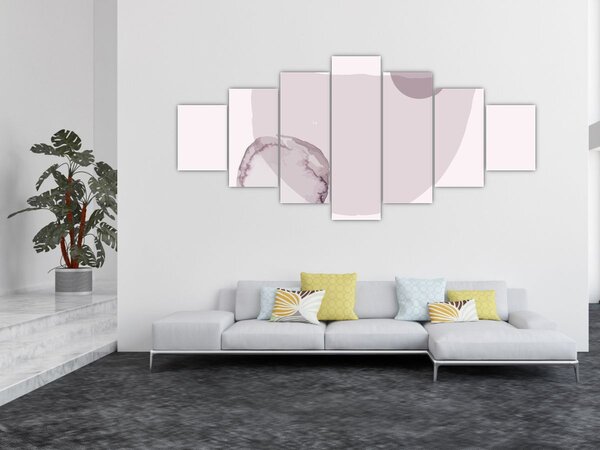Obraz - Fialový minimalismus N⁰2 (210x100 cm)