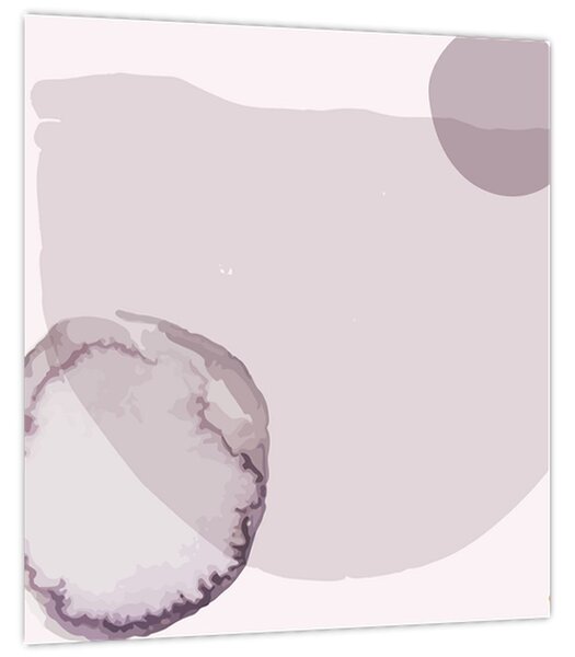 Obraz - Fialový minimalismus N⁰2 (30x30 cm)