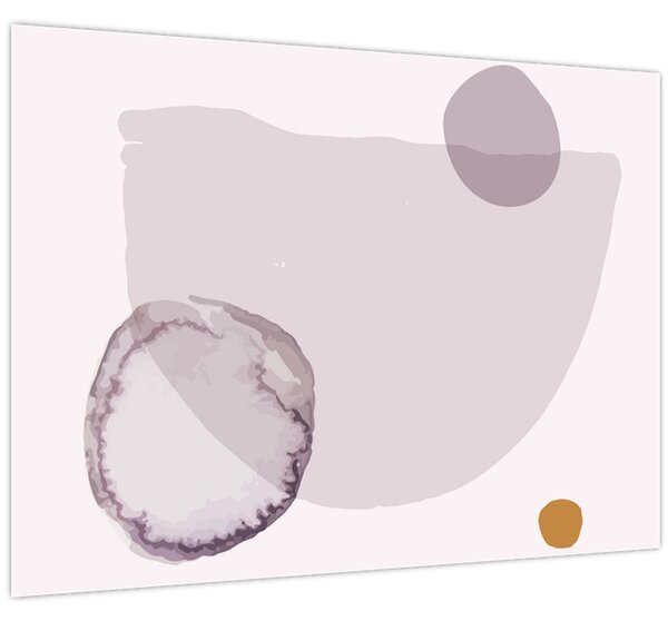 Obraz - Fialový minimalismus N⁰2 (70x50 cm)