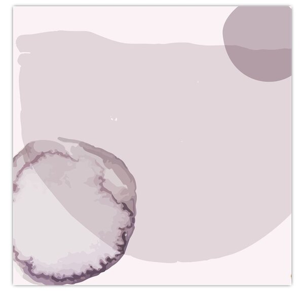 Obraz - Fialový minimalismus N⁰2 (30x30 cm)