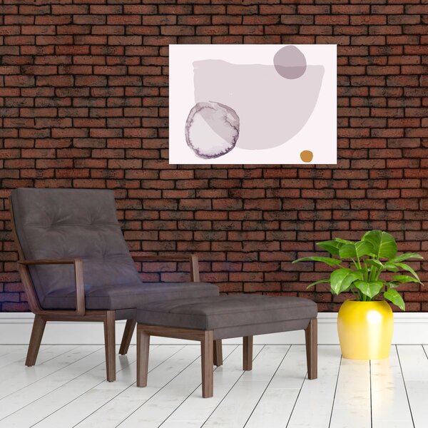 Obraz - Fialový minimalismus N⁰2 (70x50 cm)