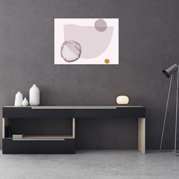 Obraz - Fialový minimalismus N⁰2 (70x50 cm)