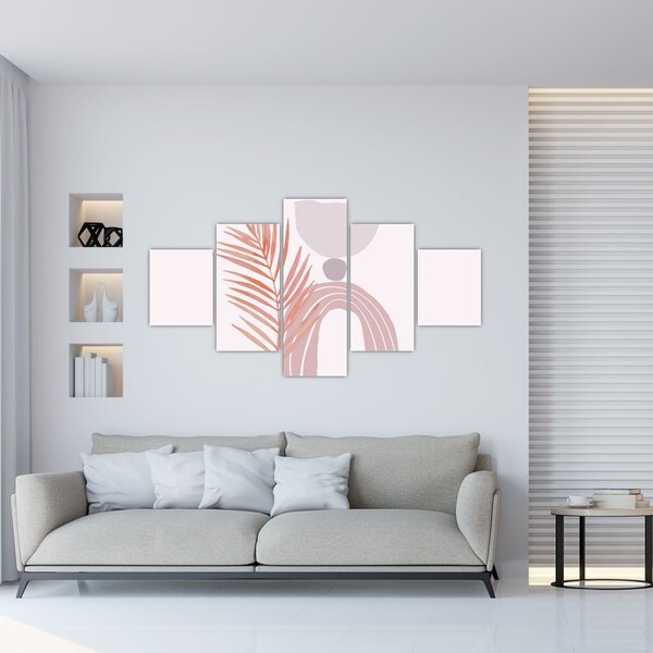 Obraz - Fialový minimalismus N⁰1 (125x70 cm)