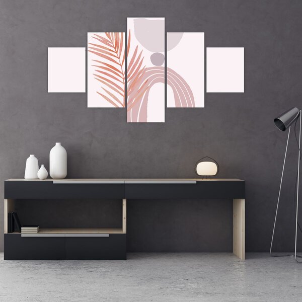 Obraz - Fialový minimalismus N⁰1 (125x70 cm)