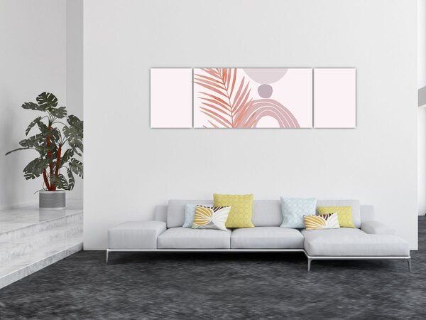 Obraz - Fialový minimalismus N⁰1 (170x50 cm)