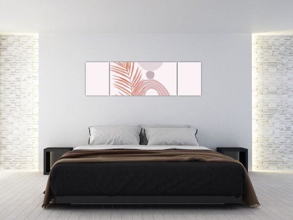 Obraz - Fialový minimalismus N⁰1 (170x50 cm)